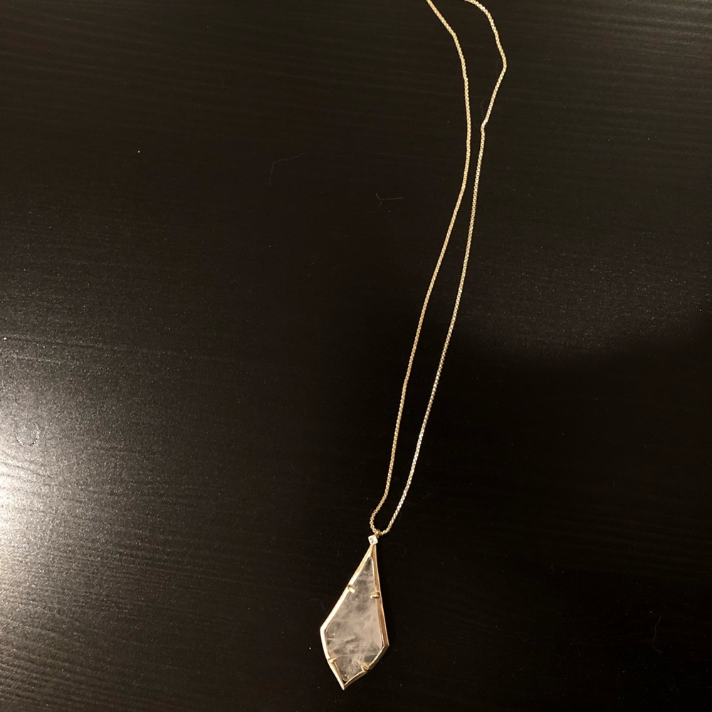 Kendra Scott Aiden Necklace in Crystal